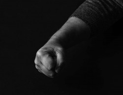A clenched fist