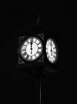 A clock